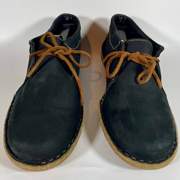 Born Nuala Black Nubuck Leather Mocassion Bootie Earthy Hippie Womens Size 10 - Picture 3 of 11